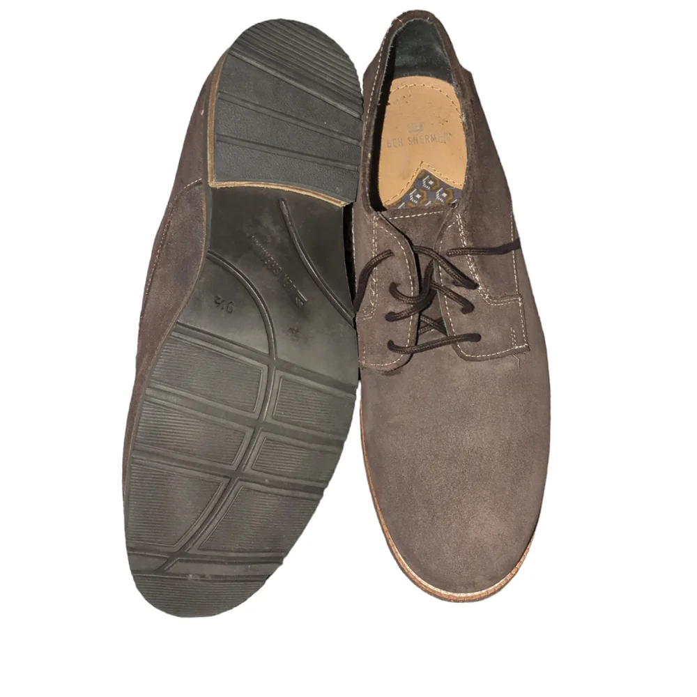 Men dress shoes by Ben Sherman 9.5 Brown loafers - Picture 5 of 6
